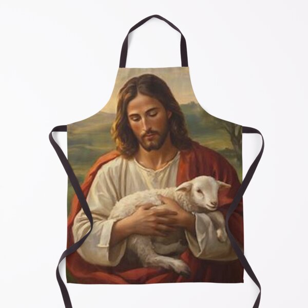 Item preview, Jesus holding his lamb designed and sold by JesusClub.