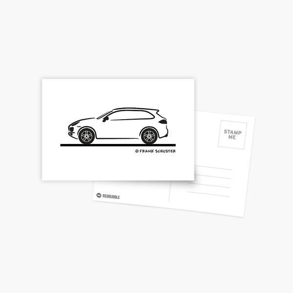 Porsche Cayenne (Type 9PA) Postcard