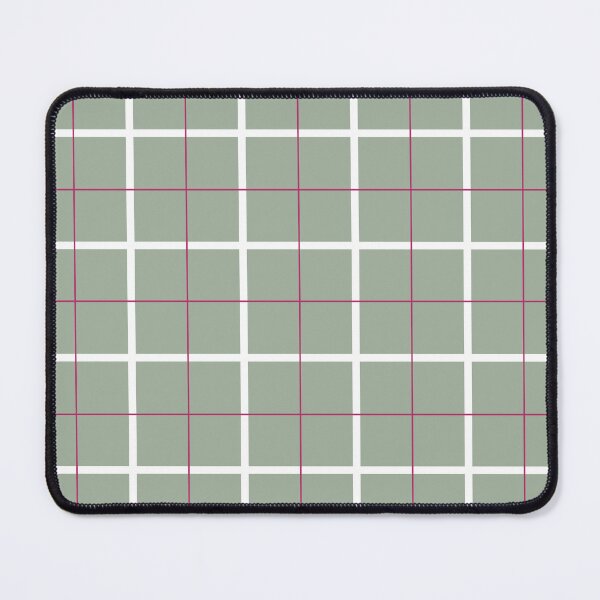 Item preview, Minimal Soft Aesthetic Plaid Checker Grid Pattern Sage 02 designed and sold by jjunnymom.