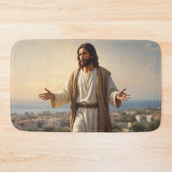 Item preview, Jesus walking Jerusalem  designed and sold by JesusClub.
