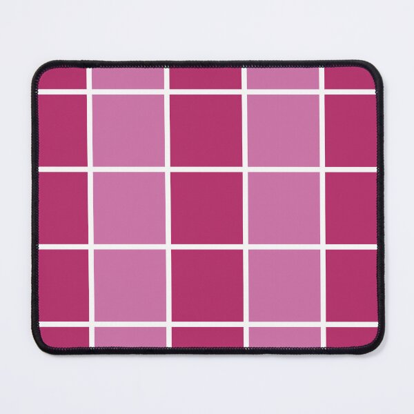 Item preview, Minimal Soft Aesthetic Plaid Checker Grid Pattern Rose mix 01 designed and sold by jjunnymom.