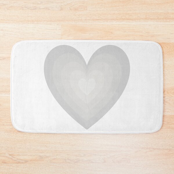 Item preview, Light Platinum Y2K Aesthetic Heart in Heart Retro designed and sold by Aesthetic Crew.