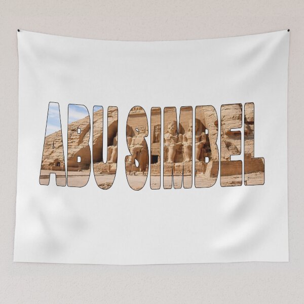 Item preview, ABU SIMBEL - Temple Complex Ramses II Lake Nasser Nile Egypt designed and sold by Adam Gormley.