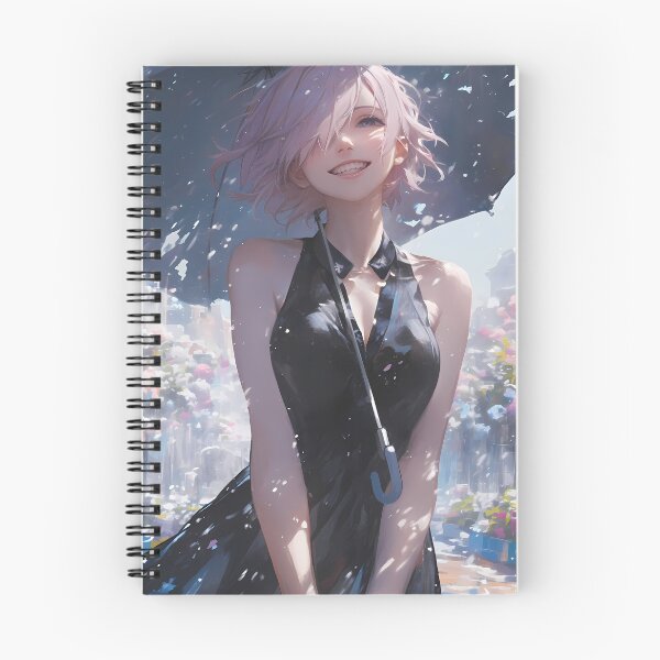 Item preview, Mash Kyrielight Fate Grand Order Rainy Umbrella Petals Moment designed and sold by TanglenRabbit.
