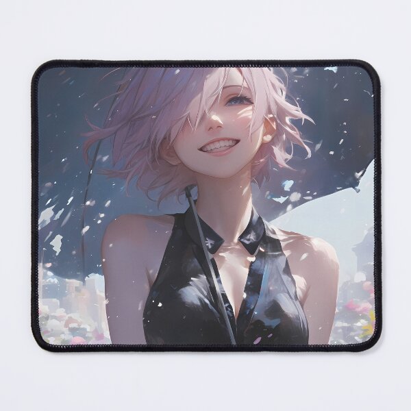 Item preview, Mash Kyrielight Fate Grand Order Rainy Umbrella Petals Moment designed and sold by TanglenRabbit.