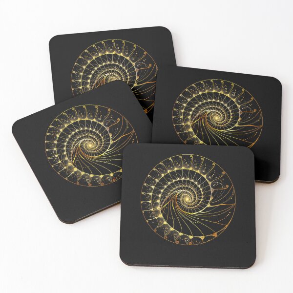 Item preview, Fibonacci Spiral Ratio Mathematicians Sacred Geometry designed and sold by alber-garnell.