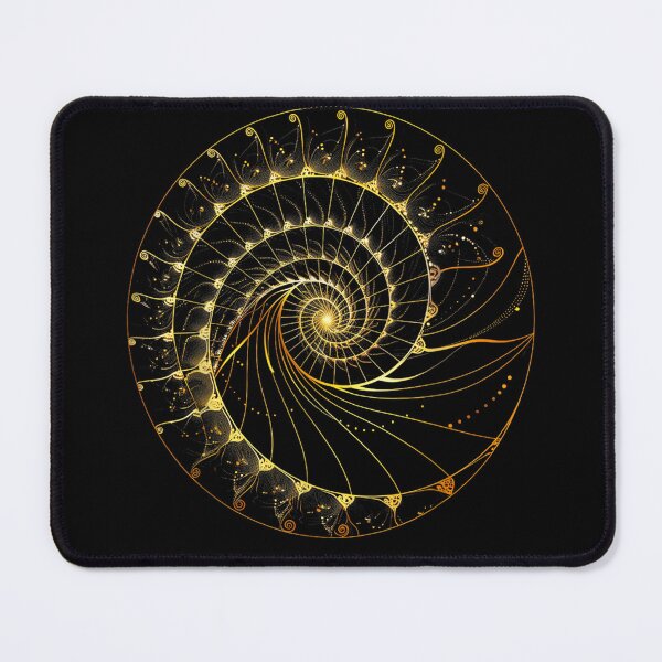 Item preview, Fibonacci Spiral Ratio Mathematicians Sacred Geometry designed and sold by alber-garnell.