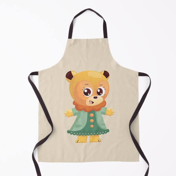 Item preview, Little Bear Green Button Dress designed and sold by VexiaVespera.