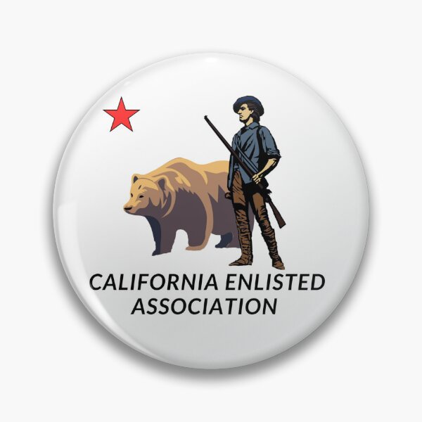 Item preview, California Enlisted Association logo designed and sold by TheEnlistedEdge.