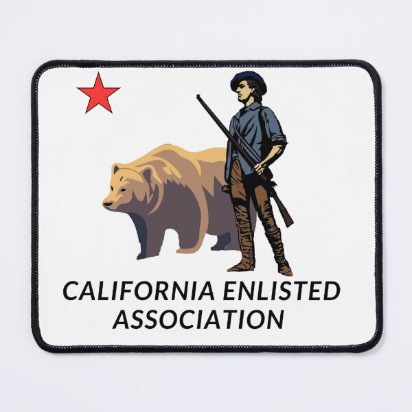 Item preview, California Enlisted Association logo designed and sold by TheEnlistedEdge.