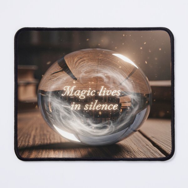 Item preview, Magic Lives in Silence – Mystic Orb Design designed and sold by Cristhian Almanza.