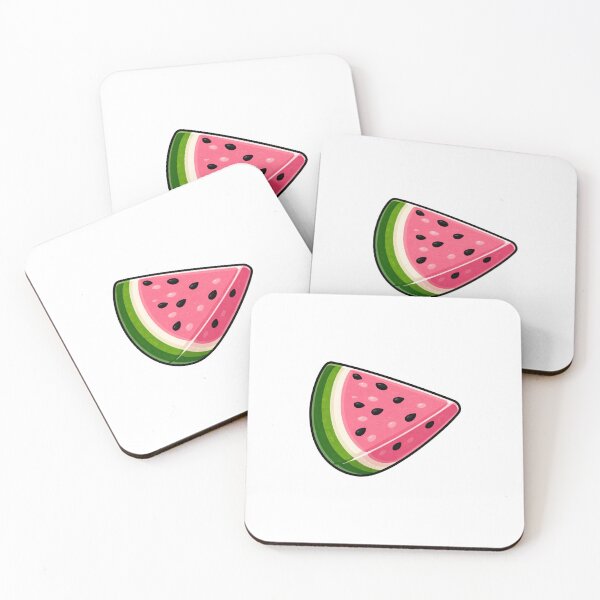 Item preview, Cute Watermelon Sticker – Summer Fruit Cartoon Slice Design designed and sold by CanSparkleArt.