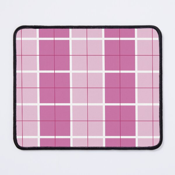 Item preview, Minimal Soft Aesthetic Plaid Checker Grid Pattern Muted Pink mix 02 designed and sold by jjunnymom.