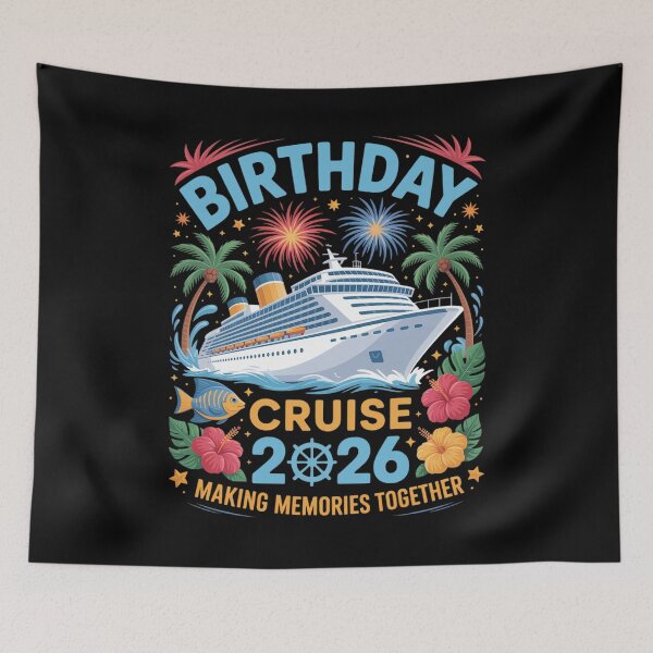 Item preview, Birthday Cruise 2026 Making Memories Together Family Group designed and sold by Ashleydougles.