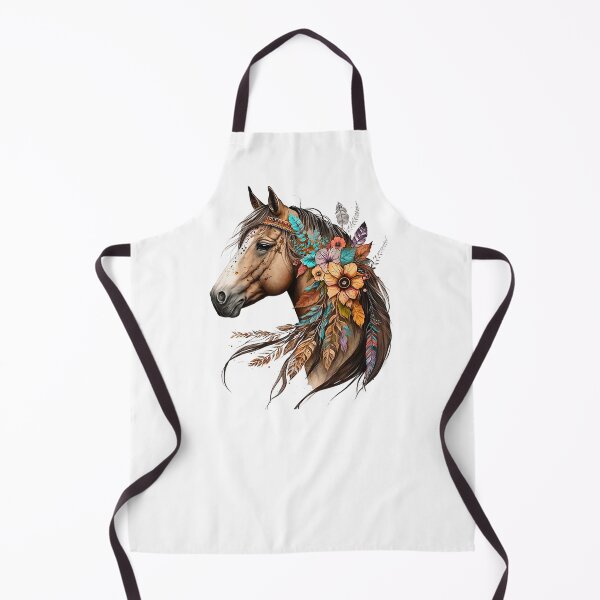 Item preview, Floral Wild Horse Country Horse Riding designed and sold by alber-garnell.