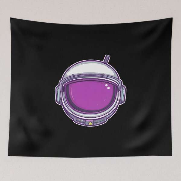 Item preview, Purple Astronaut Helmet Bold Space Style designed and sold by FWLKIT.