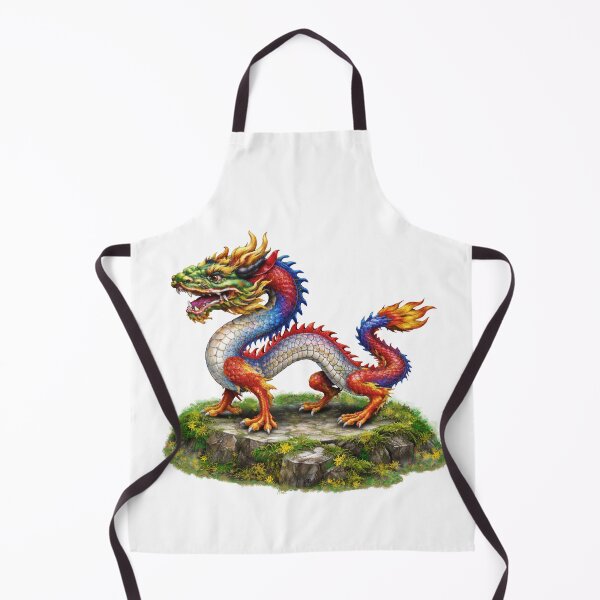 Item preview, Colorful Dragon Mythical Art designed and sold by MysticStillArt.