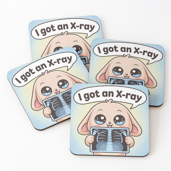 Item preview, I Got An X-ray Chibi Rabbit designed and sold by Medical Inspired Designs.