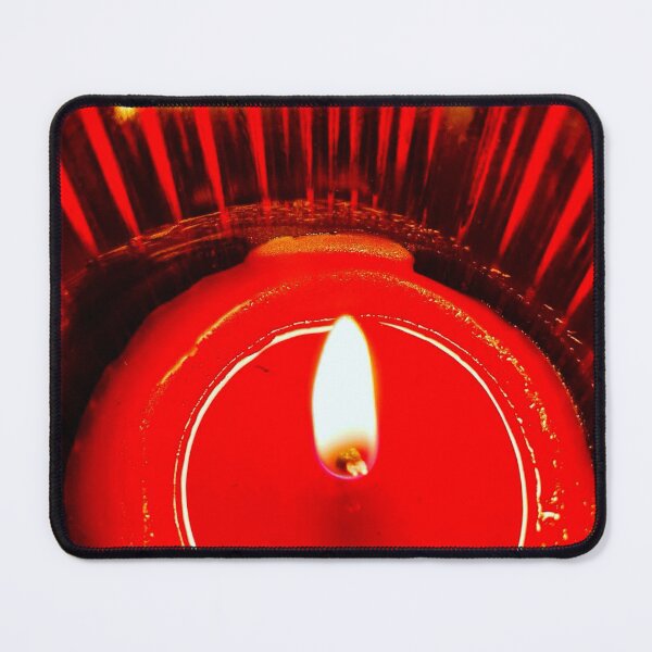 Item preview, Red candle designed and sold by Courtney Croxall.