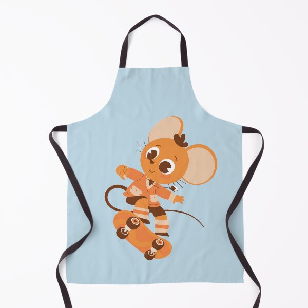 Item preview, Cool Mouse Orange Skateboard Adventure designed and sold by VexiaVespera.