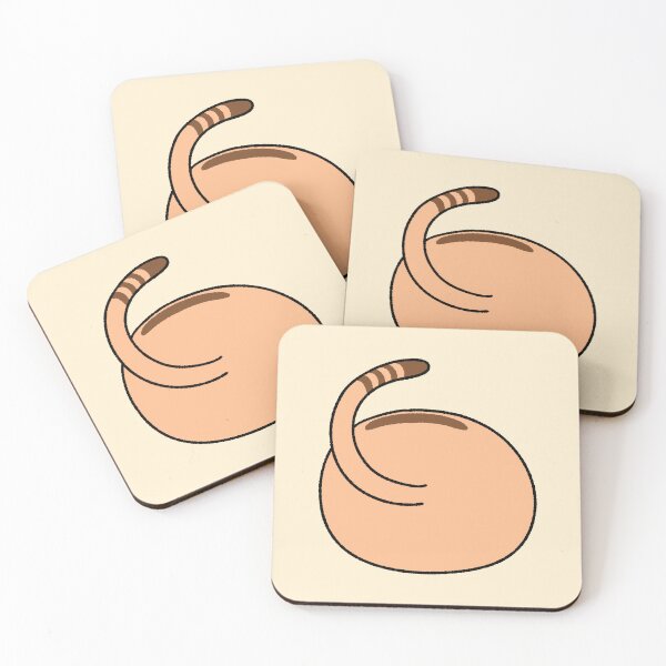Item preview, Cute Chubby Ginger Cat Butt designed and sold by ubborn.