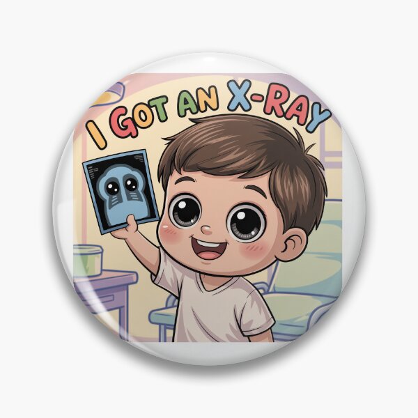 Item preview, I Got An X-ray Chibi Boy v2 designed and sold by Medical Inspired Designs.