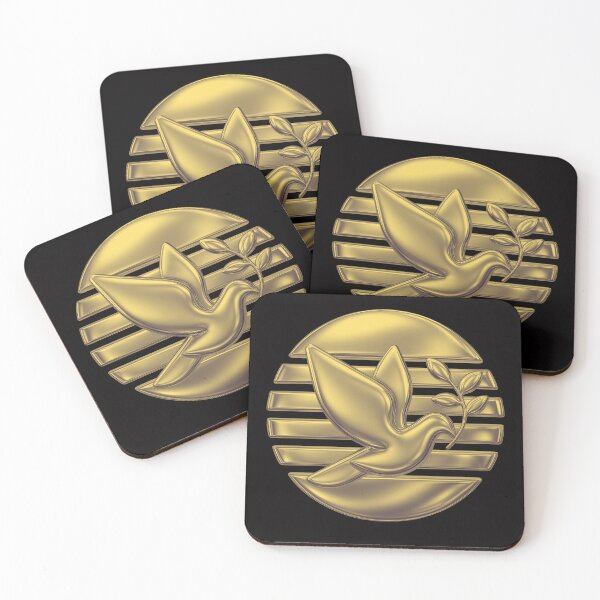 Item preview, Golden Dove of Peace designed and sold by joztees.