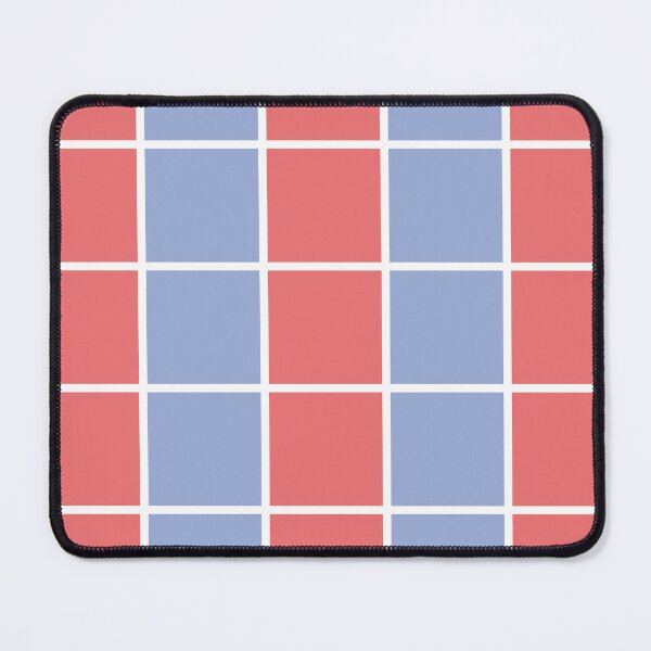 Item preview, Minimal Soft Aesthetic Plaid Checker Grid Pattern Dusty Blue 01 designed and sold by jjunnymom.