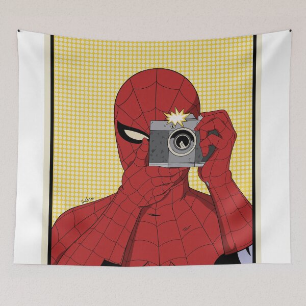 Item preview, Spidey Say Cheese Art designed and sold by Cinema Surfer.