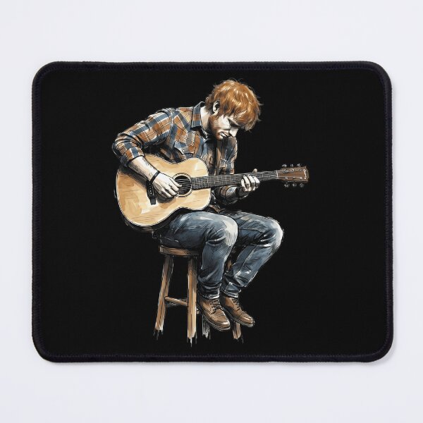 Item preview, Water Color Ed Sheeran Fan designed and sold by Xetsubou.
