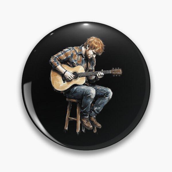Item preview, Water Color Ed Sheeran Fan  designed and sold by Xetsubou.