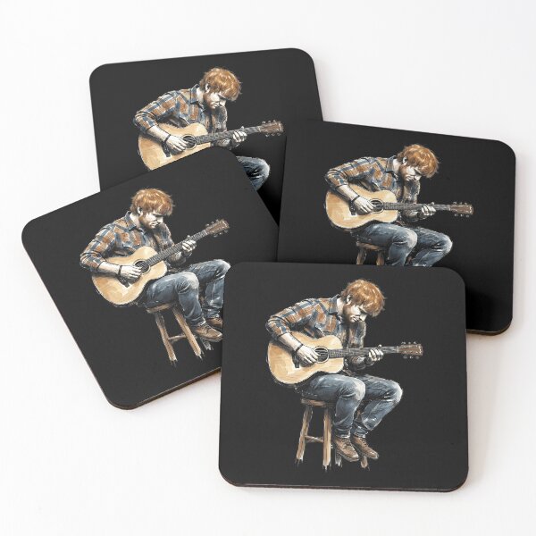 Item preview, Water Color Ed Sheeran Fan  designed and sold by Xetsubou.