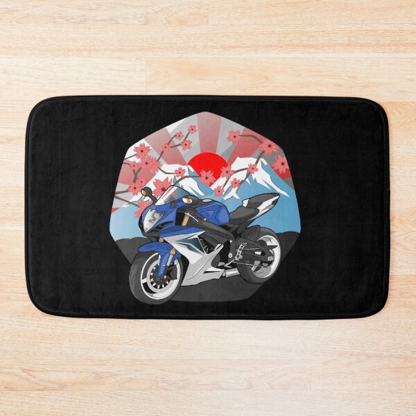 Item preview, Japanese Sunrise Sportbike Sakura Tee designed and sold by FroggyBaBoy.