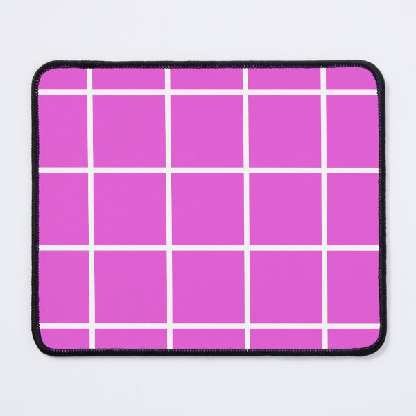 Item preview, Minimal Soft Aesthetic Plaid Checker Grid Pattern Vivid Purple 01 designed and sold by jjunnymom.