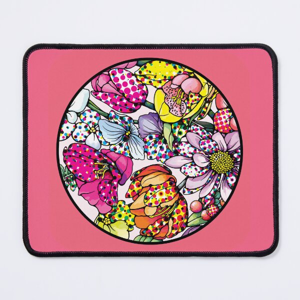 Item preview, Pop Art and Op Art of Lively Flowers designed and sold by cremedecolor.