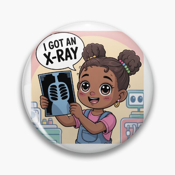 Item preview, I Got An X-ray Chibi girl v3 designed and sold by Medical Inspired Designs.