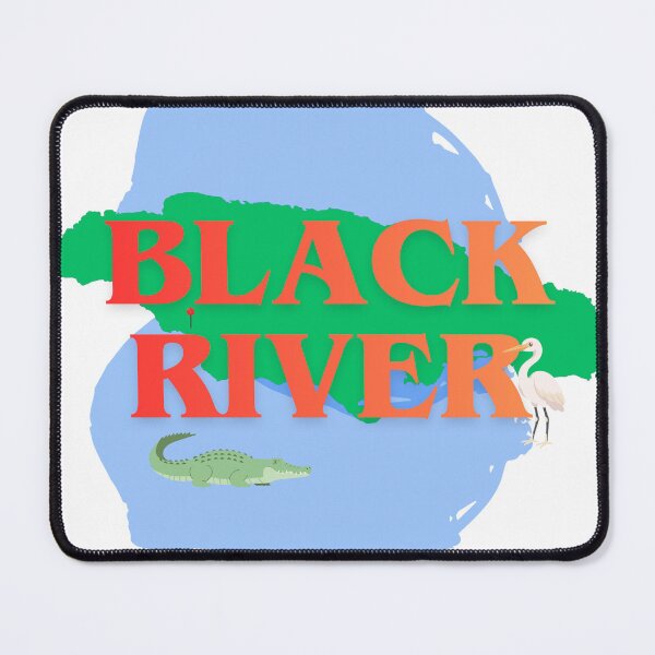 Item preview, Black River Jamaica sticker  designed and sold by jckali.