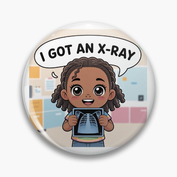 Item preview, I Got An X-ray Chibi Girl v4 designed and sold by Medical Inspired Designs.