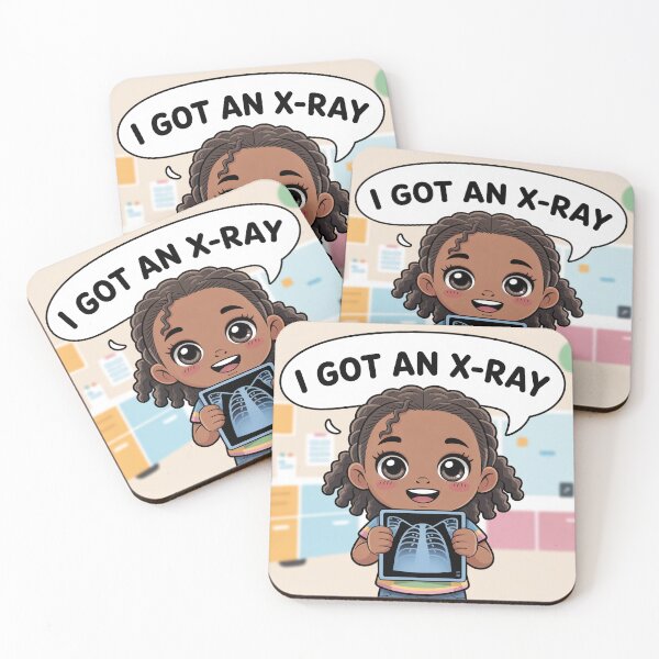 Item preview, I Got An X-ray Chibi Girl v4 designed and sold by Medical Inspired Designs.