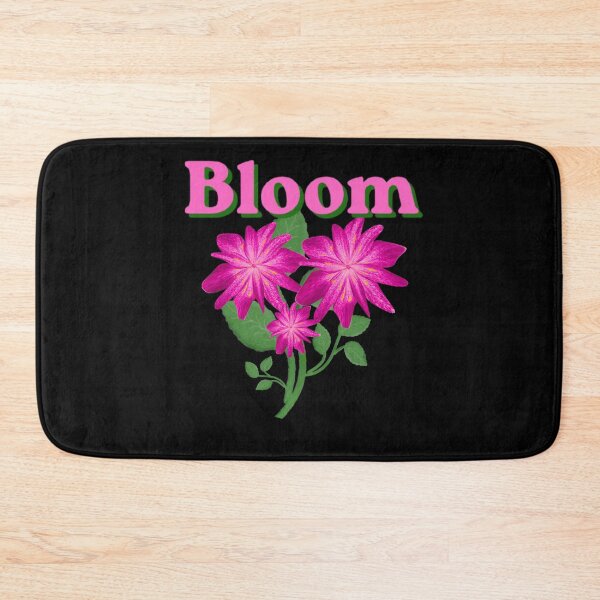Item preview, Bloom Floral Design | Pink Flower Illustration with Aesthetic Botanical Style designed and sold by HopeAndHustle.