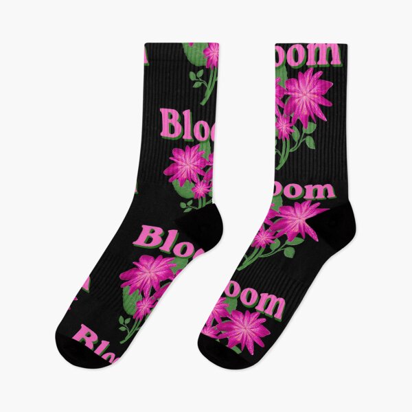 Item preview, Bloom Floral Design | Pink Flower Illustration with Aesthetic Botanical Style designed and sold by HopeAndHustle.