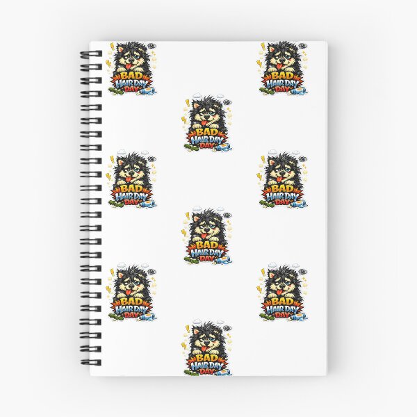 Item preview, Bad Hair Day – Funny Husky Design designed and sold by MoodPrintssCo.