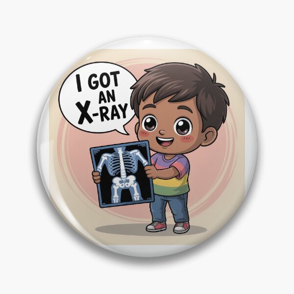Item preview, I Got An X-ray Chibi boy v4 designed and sold by Medical Inspired Designs.