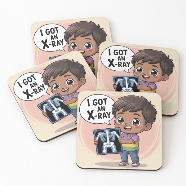 Item preview, I Got An X-ray Chibi boy v4 designed and sold by Medical Inspired Designs.