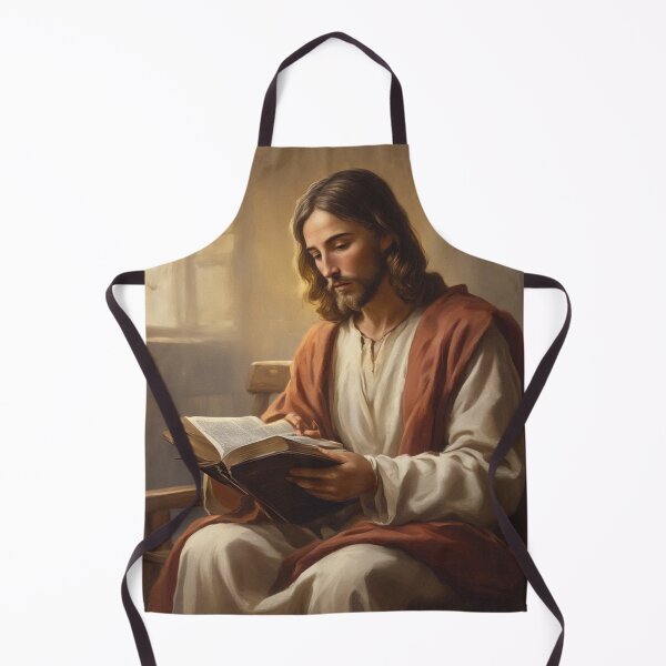 Item preview, Jesus reading the bible designed and sold by JesusClub.