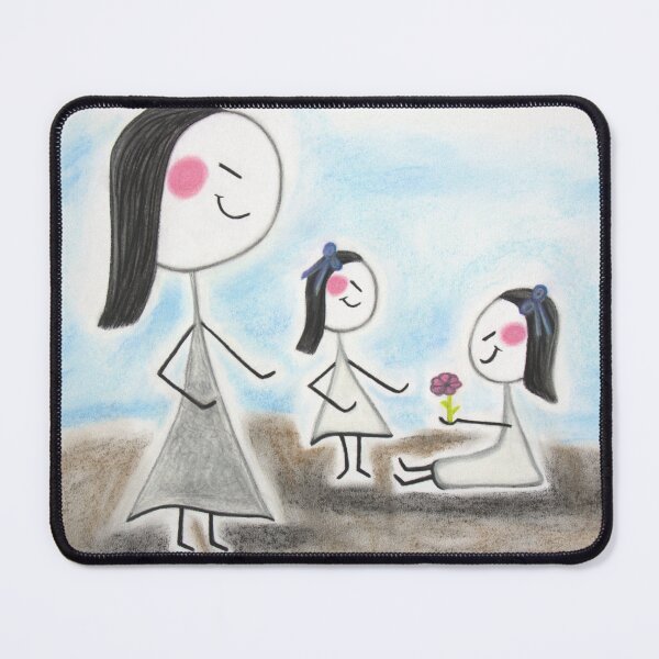 Item preview, Mother With Her Two Little Girls designed and sold by Ameljor Designs.