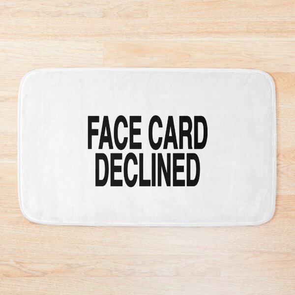 Item preview, FACE CARD DECLINED designed and sold by EigengrauART.