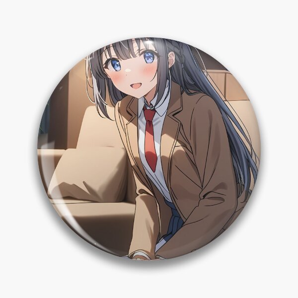 Item preview, Shoko Makinohara Bunny Girl Senpai Anime Girl School Day designed and sold by PMartistStudio.