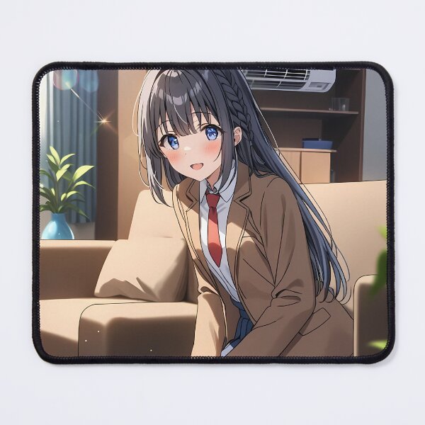 Item preview, Shoko Makinohara Bunny Girl Senpai Anime Girl School Day designed and sold by PMartistStudio.