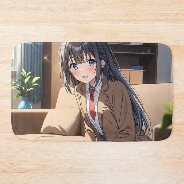 Item preview, Shoko Makinohara Bunny Girl Senpai Anime Girl School Day designed and sold by PMartistStudio.